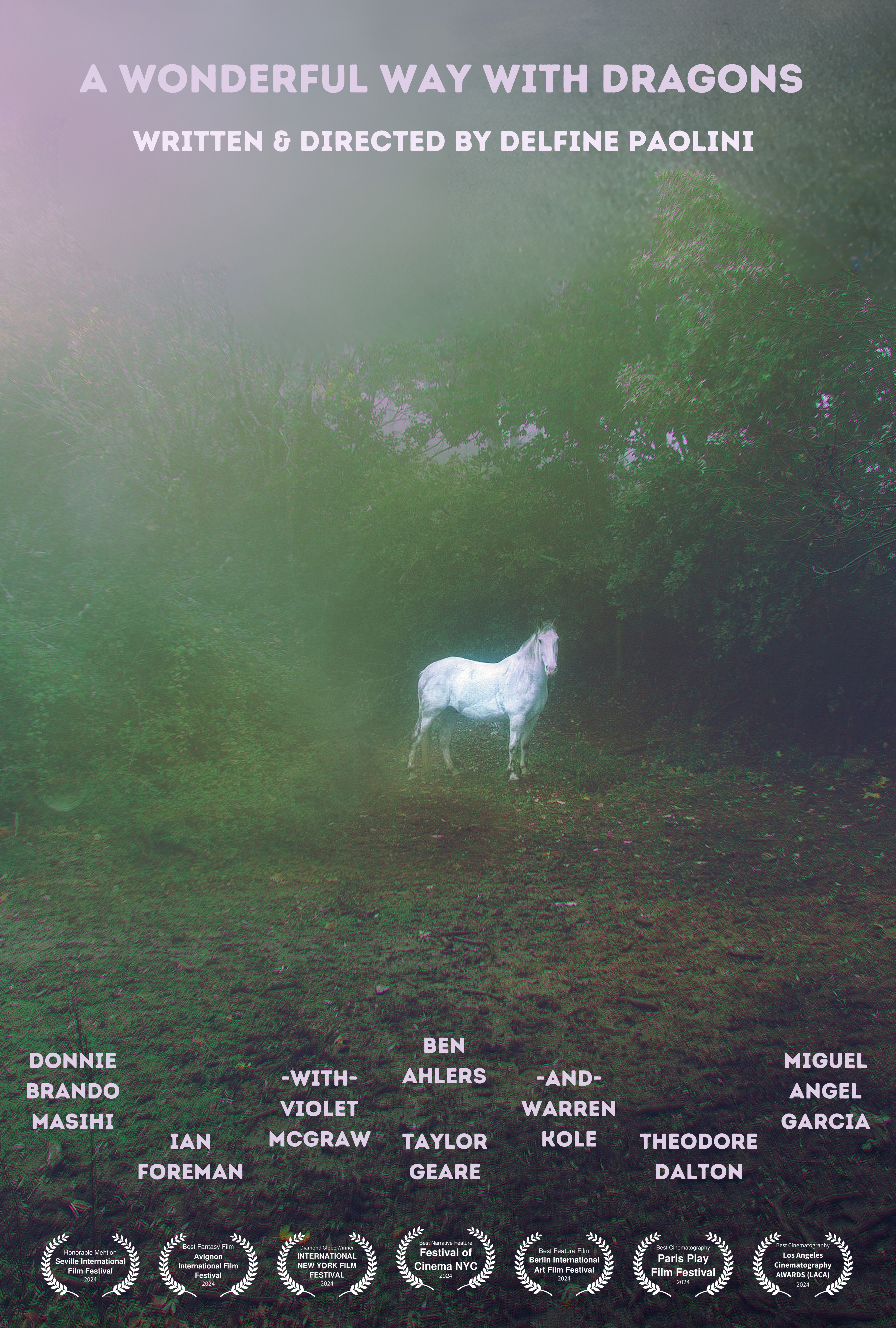 A Wonderful Way with Dragons — poster © Henri Prestes